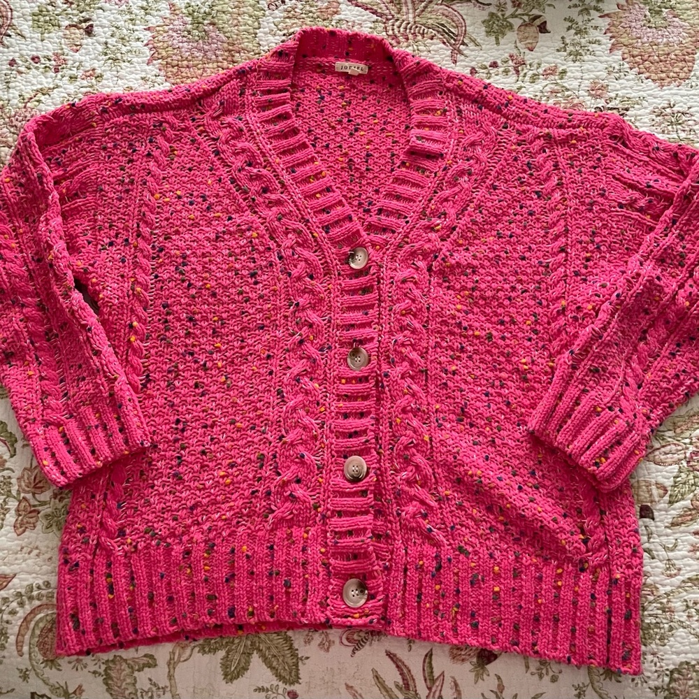 JODIFL Cardigan Pink Funfetti.